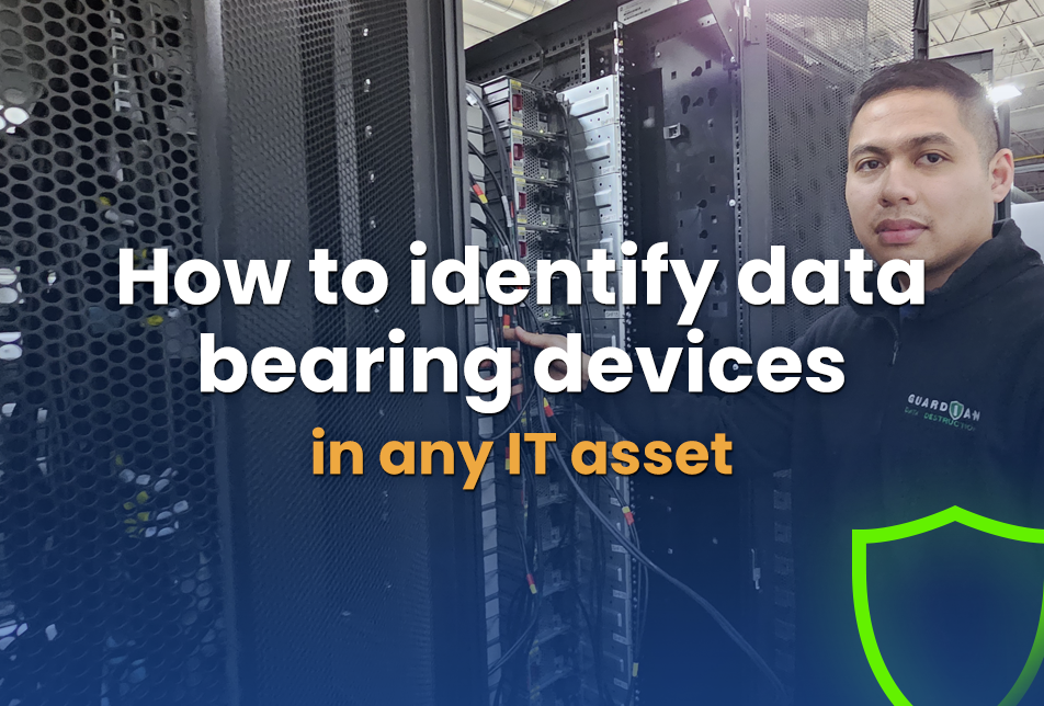 How to identify data bearing devices